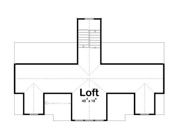 2nd Floor Plan, 050G-0046