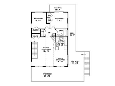 2nd Floor Plan, 006G-0147