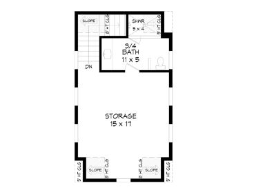 2nd Floor Plan, 062G-0360