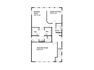 3rd Floor Plan, 012G-0106