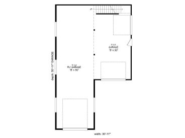1st Floor Plan, 062G-0022
