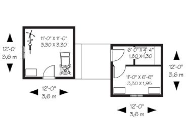 Floor Plan, 028S-0013