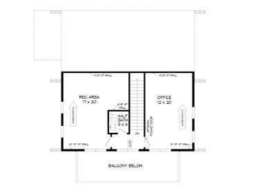3rd Floor Plan, 062G-0280