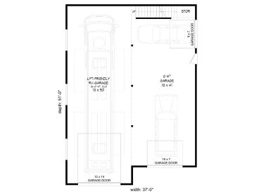 1st Floor Plan, 062G-0278