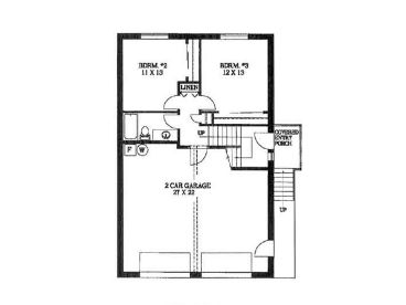 1st Floor Plan, 012G-0078