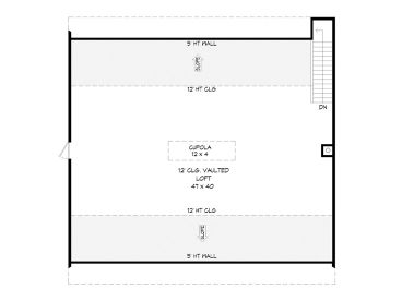 2nd Floor Plan, 062B-0033