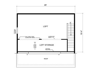 2nd Floor Plan, 047G-0026