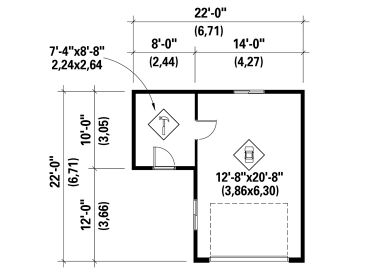 Floor Plan, 072G-0014