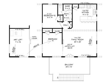2nd & 3rd Floor Plan, 062G-0389
