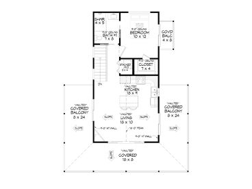 2nd Floor Plan, 062G-0394