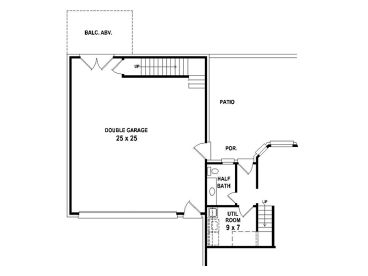 1st Floor Plan, 006G-0094