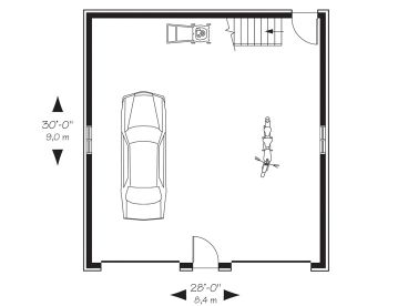 1st Floor Plan, 028G-0009
