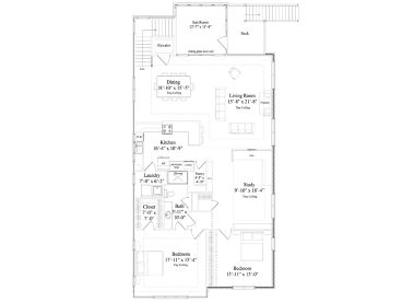 2nd Floor Plan, 049G-0005