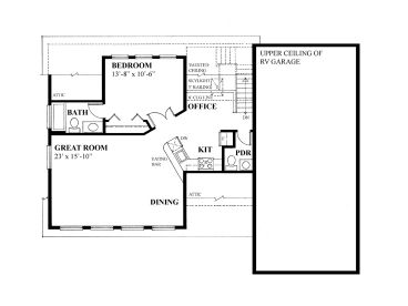 2nd Floor Plan, 010G-0017