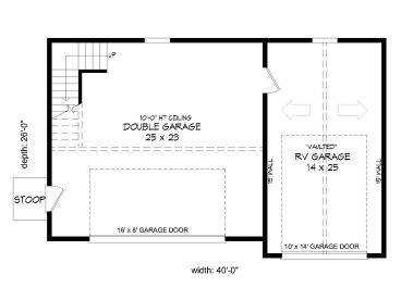 Floor Plan, 062G-0157