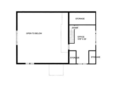 2nd Floor Plan, 012G-0083