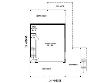 1st Floor Plan, 006G-0147