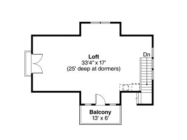 2nd Floor Plan, 051G-0071