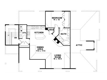 2nd Floor Plan, 024G-0012