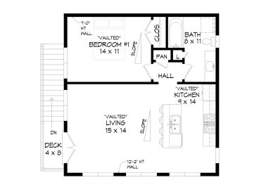 2nd Floor Plan, 062G-0381
