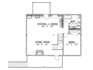 2nd Floor Plan,012G-0099
