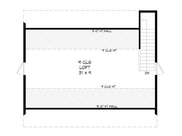 2nd Floor Plan, 062G-0259