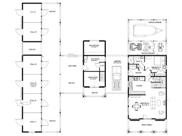 1st Floor Plan, 087B-0008