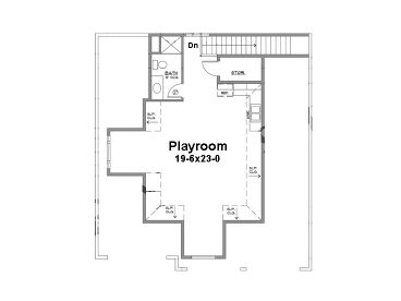 2nd Floor Plan, 024G-0005