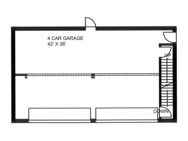 1st Floor Plan, 012G-0088