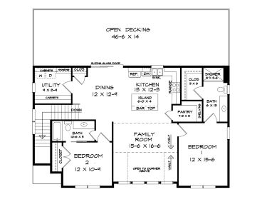 2nd Floor Plan, 019G-0032