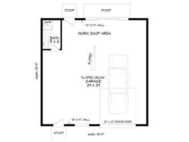 Floor Plan, 062G-0434