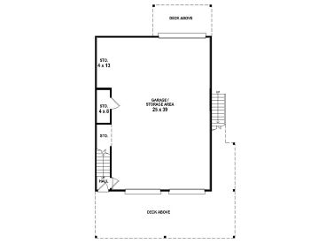 1st Floor Plan, 006G-0169