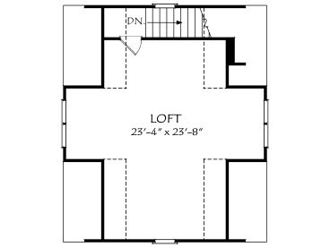 2nd Floor Plan, 086G-0002