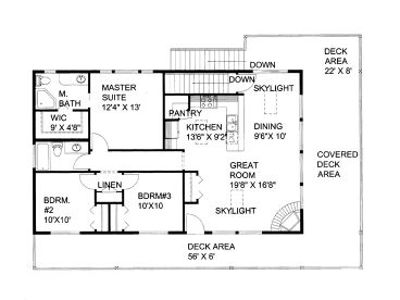 2nd Floor Plan, 012G-0110
