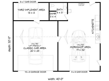 Floor Plan, 062G-0409