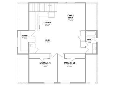 2nd Floor Plan, 089G-0011