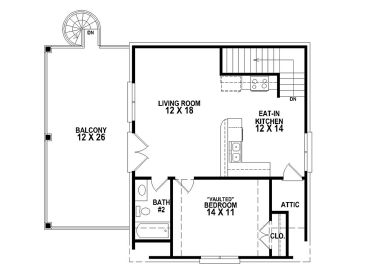 2nd Floor Plan, 006G-0116