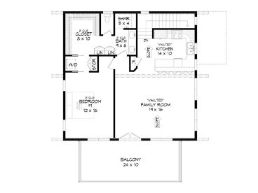 2nd Floor Plan, 062G-0382