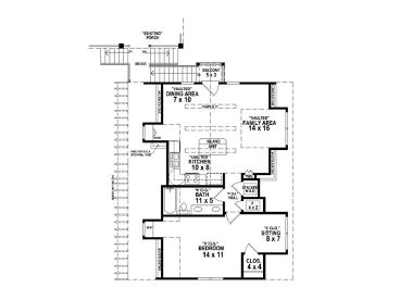 2nd Floor Plan, 006G-0142