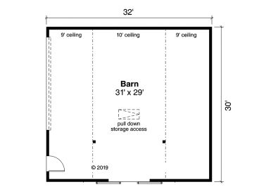 1st Floor Plan, 051B-0005
