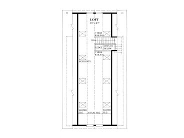 2nd Floor Plan, 010G-0030