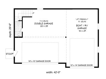 Floor Plan, 062G-0176