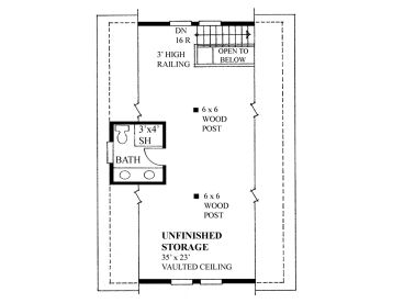 2nd Floor Plan, 010G-0028