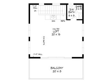 2nd Floor Plan, 062G-0273