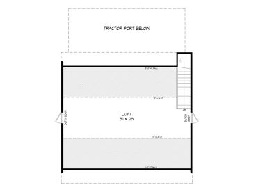 2nd Floor Plan, 062B-0013