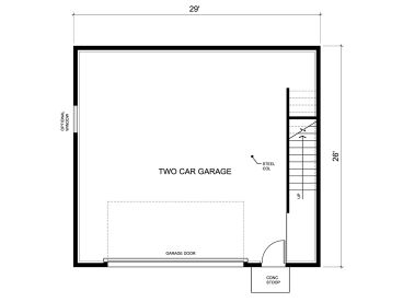 1st Floor Plan, 047G-0026