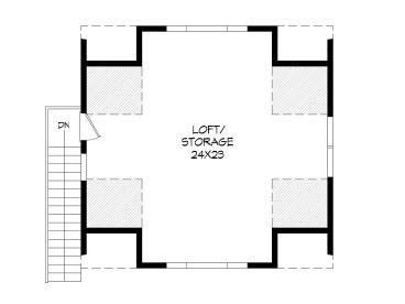 2nd Floor Plan, 062G-0063