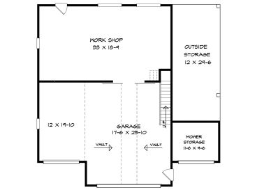 1st Floor Plan, 019G-0028
