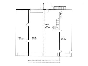 1st Floor Plan, 012B-0008