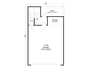 1st Floor Plan, 053G-0019